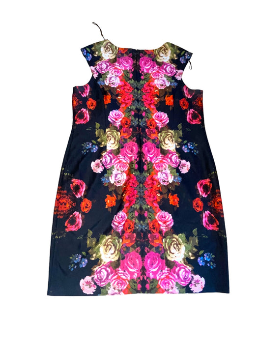 London Style Women's Floral Sleeveless BodyCon Dress (Plus Size: 20W)