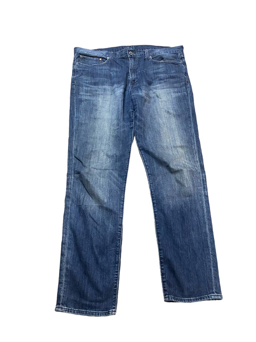 Lucky Brand 121 Men's Heritage Flex Slim Jeans Dark Blue Wash (Size: 40 x 32)