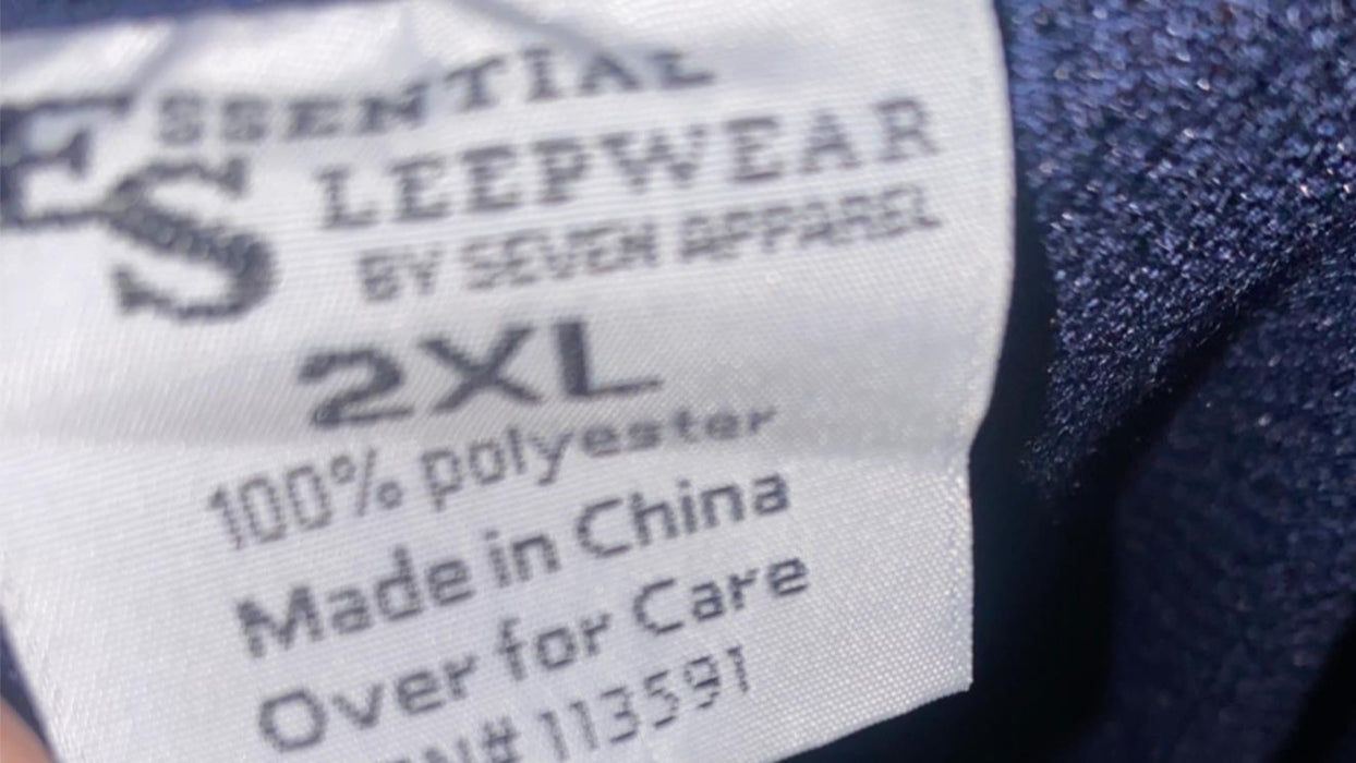 Essential Sleepwear Men's Long Sleeve T-Shirts Blue (Size: 2XL) NWT