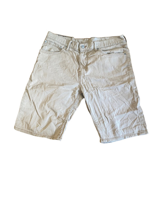 Levi's 508 Men's Taper Fit Beige Flex Jean Shorts (Size: 32 x 11)