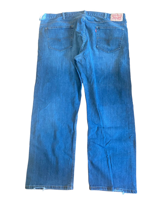 Levi's 569 Men's Loose Straight Fit Flex Blue Jeans (Big & Tall: 44 x 30)