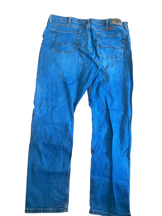 Wrangler Men's Athletic Fit Flex Jeans Medium Wash Blue (Size: 40 x 32)