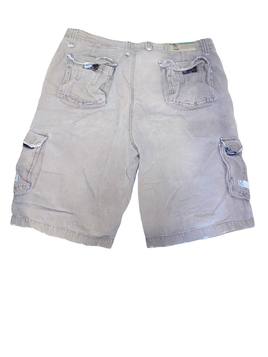 Lrg Jeans Men's Canvas Cargo Shorts Tan ( Size: XXXL/38 x 32)