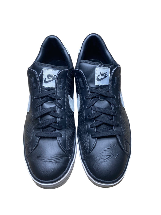 Nike Sweet Classic Leather Black White Basketball Shoes Men (Sz: 13) 318333-006