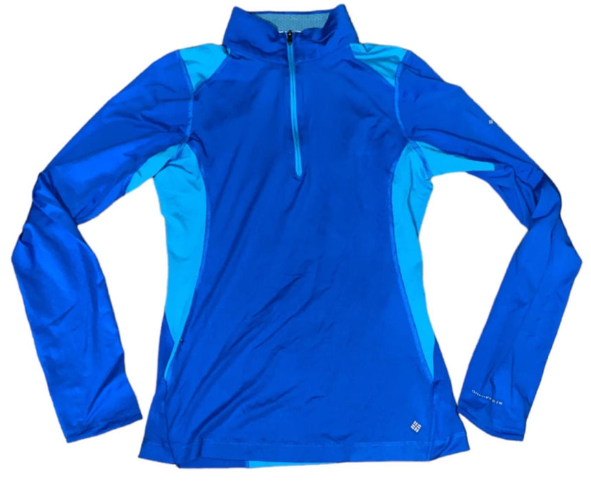 Columbia Women Omni Evap Freeze Zero Running/Cycling 1/2 Zip Pullover (Size: SM)