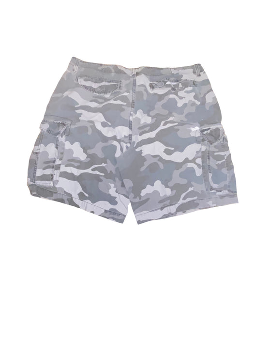 Faded Glory Men's Cargo Camouflage Shorts Gray (Big & Tall: 42 x 10)