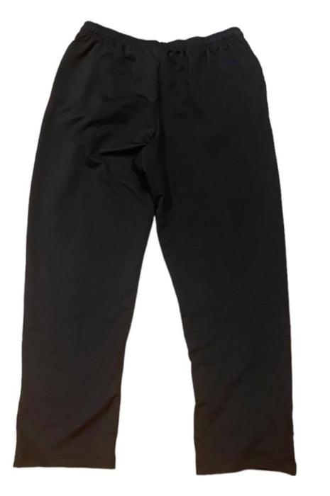 Asics Men's Relaxed Fit Athletic Drawstring Track Pants Black (Size: L)