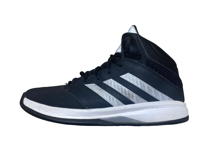 Adidas Isolation 2 Black Silver Basketball Shoes Men's (Size: 8.5) C77512