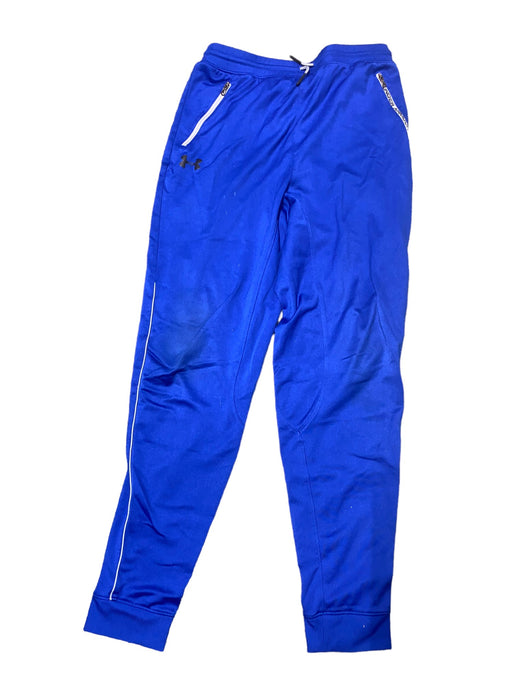 Under Armor Boy's Loose Athletic Pants Royal Blue (Size: XL)
