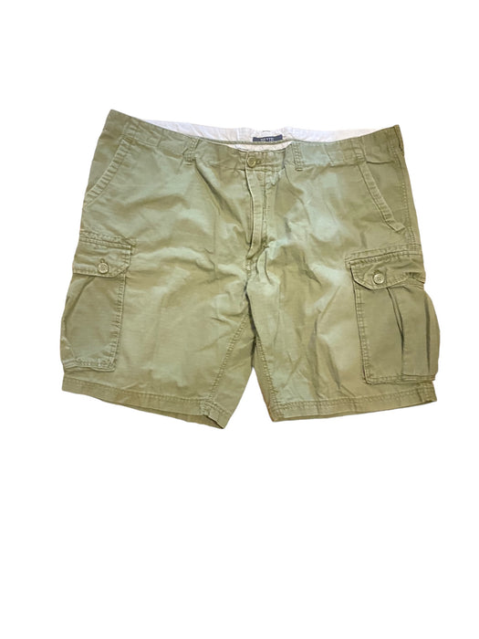 Saks Fifth Men's Ripstop Cargo Classic Fit Shorts Olive Green (Size: 42 x 9)