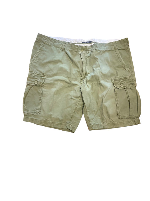 Saks Fifth Men's Ripstop Cargo Classic Fit Shorts Olive Green (Size: 42 x 9)