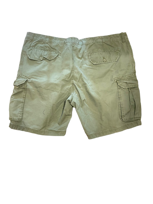 Saks Fifth Men's Ripstop Cargo Classic Fit Shorts Olive Green (Size: 42 x 9)