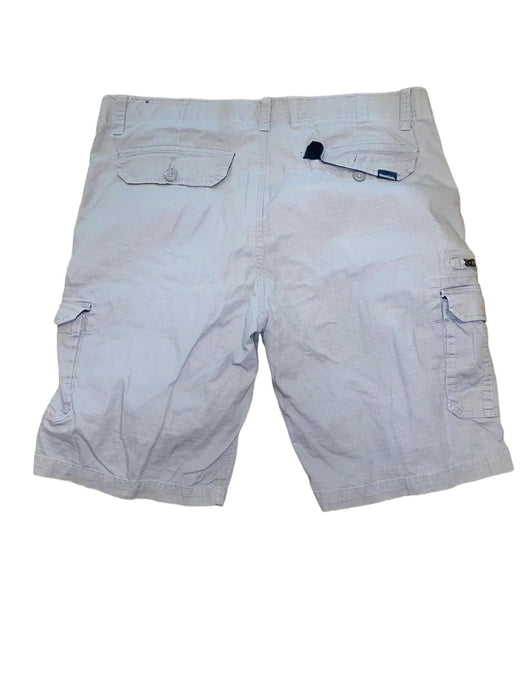 Wear First Men's Ripstop Cargo Shorts Gray (Size: 40 x 10)