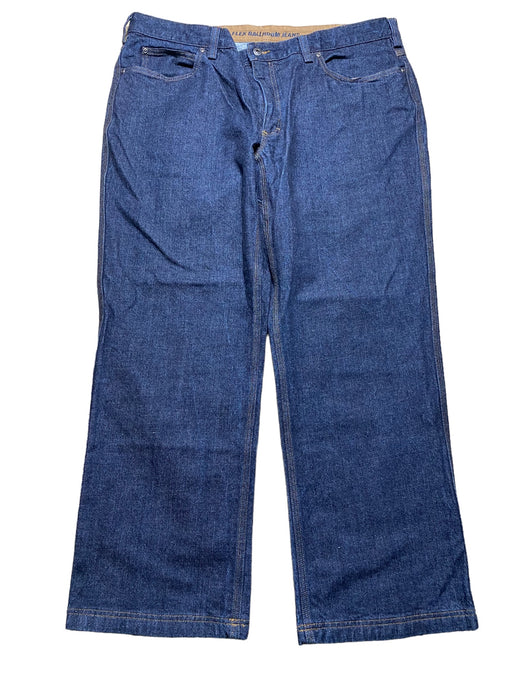 Duluth Trading Men's Flex Ballroom Jeans Dark Blue (Size: 42 x 30) NWOT