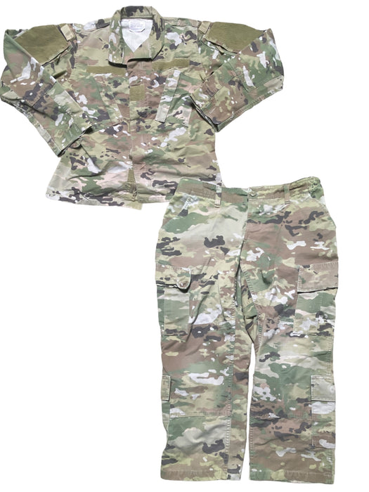Military Official Multicam ACU Ripstop Jacket & Trouser Set (Size: 31-XShort)