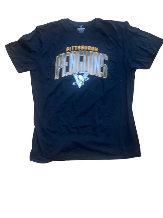 Pittsburgh Penguins NHL Fanatics Men's Logo Print T-Shirt  (Size: XL)