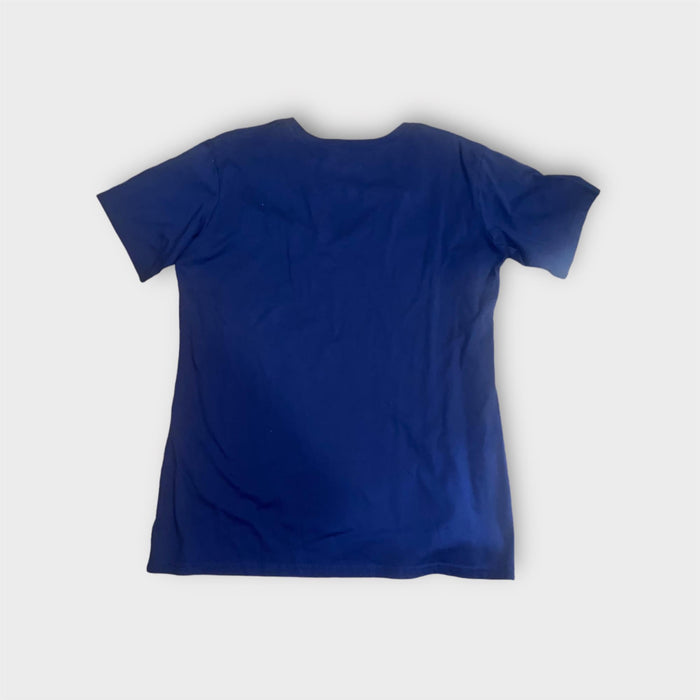 Washington National MLB Fanatics Women's V-Neck Graphic T-Shirt Blue (Size: Med)