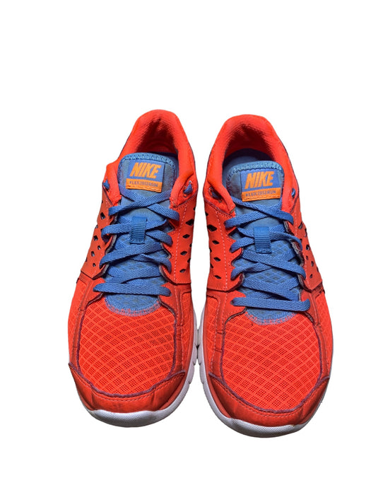 Nike Flex 2013 Run Orange Blue Running Shoes Women's (Size: 8) 556440-800