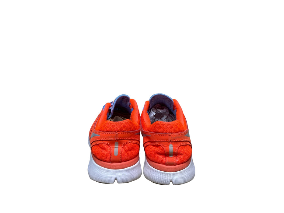 Nike Flex 2013 Run Orange Blue Running Shoes Women's (Size: 8) 556440-800