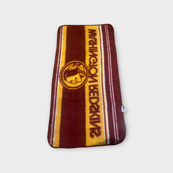 Washington Redskins NFL Handmad Flees Shawl Burgundy & Gold (Size: One Size)