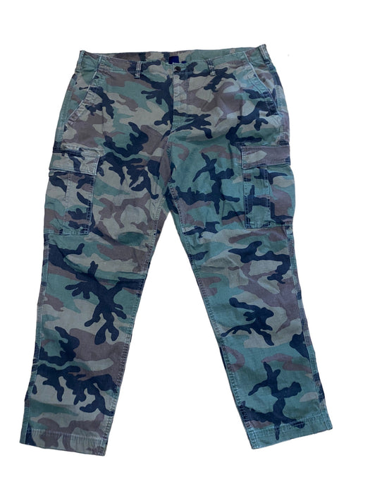 Gap Men's Ripstop Woodland Camouflage Military Cargo Trousers (Size 42 x 29) NWT
