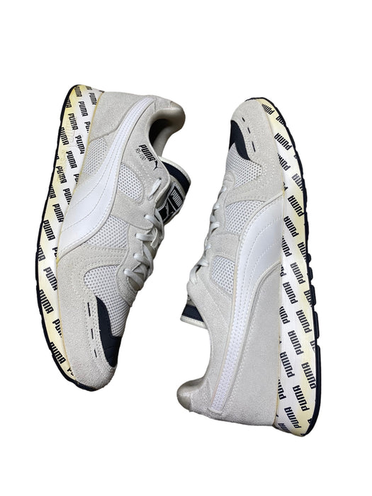 Puma RS-100 Summer Gray White Running Shoes Men's (Size: 9) 369340-01