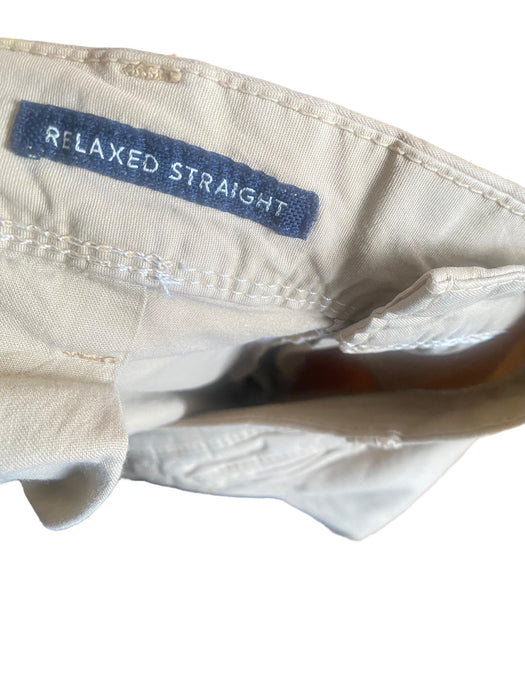 American Eagle Men's Nex(t) Level Flex Relaxed Straight Pants Tan (Sz: 38 x 30)