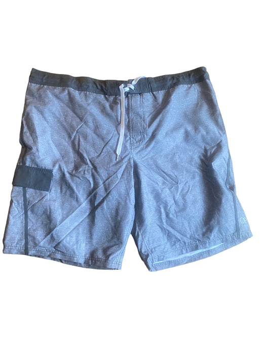 OP Ocean Pacfic Men's Board Drawstring Shorts Gray (Big & Tall: 2XL) NWT