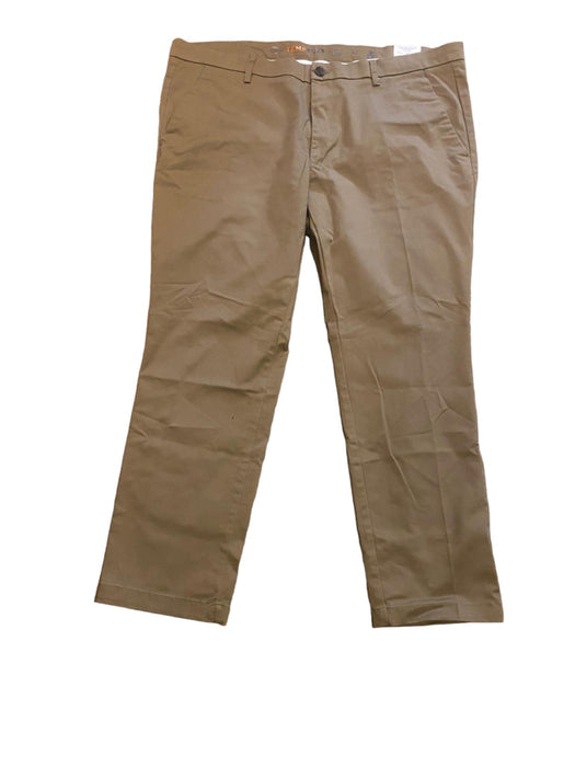 St John's Bay Men's Temperture Flex Slim Fit Pants Khaki (Size: 42 X 30) NWT