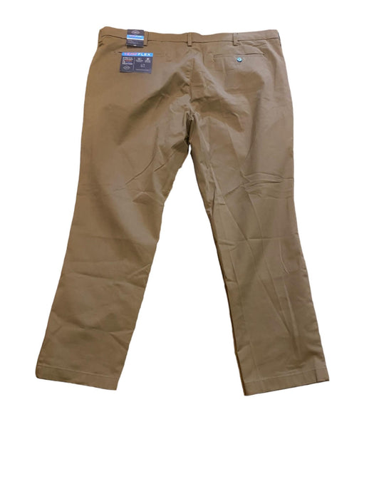 St John's Bay Men's Temperture Flex Slim Fit Pants Khaki (Size: 42 X 30) NWT