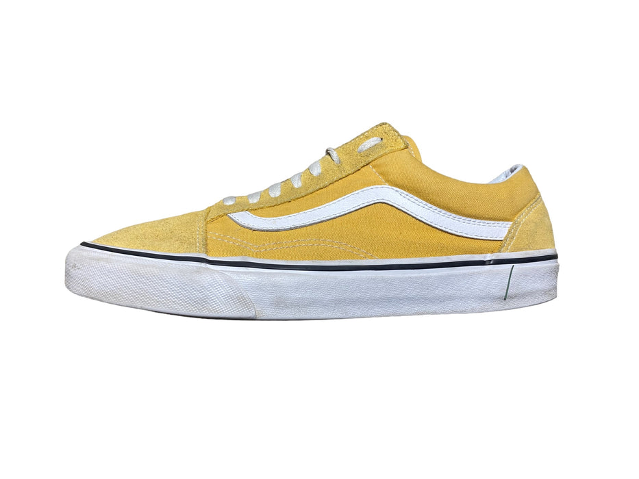 Vans Old Skool Core Classic Yellow Skateboarding Shoes Men's (Size: 10.5) 751505