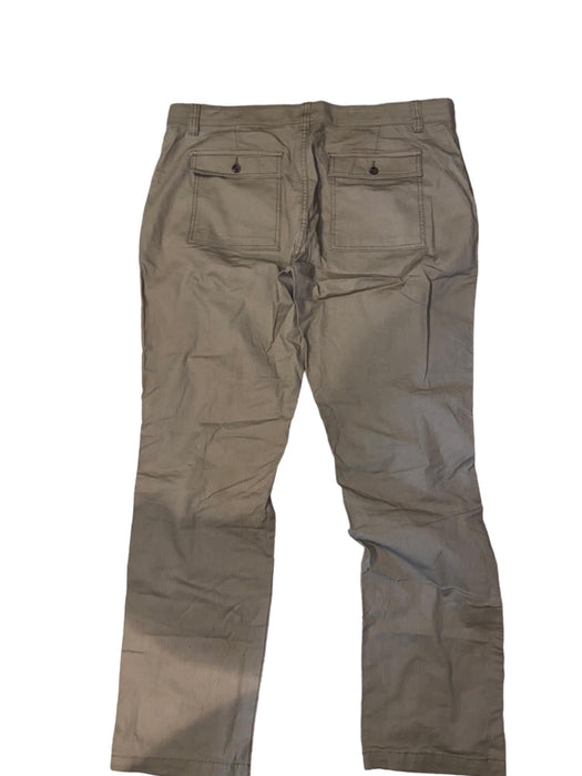 Denali Men's Comfort Waist Ripstop Flex Pants Dark Khaki (Size: 38 x 32)