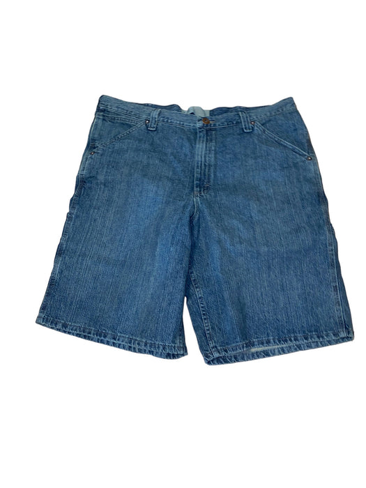 Lee Dungareers Men's Carpenter Stone Denim Short Blue (Big & Tall: 42 x 13) NWT