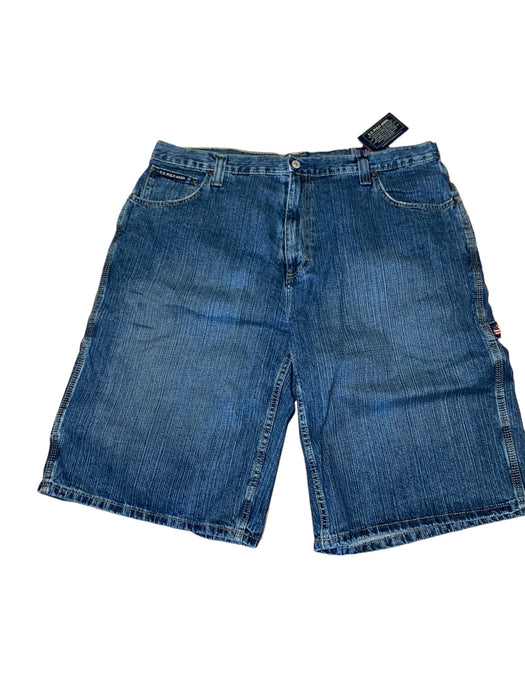 US Polo Assn. Men's Authentic Denim Carpenter Shorts Blue (Size: 42 x 14) NWT