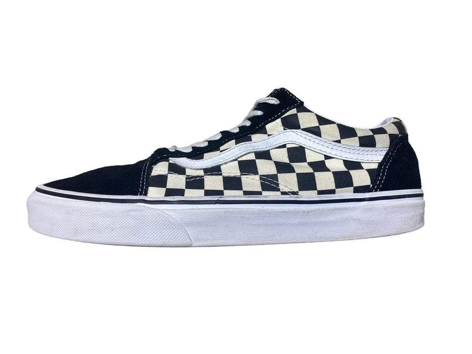 Vans Checkerboard Old Skool Black White Skateboarding Shoes Men (Size: 8) 500714