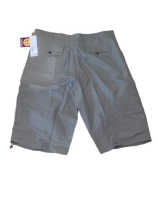 Sportif USA Men's 6-Pocket Nylon SPF Cargo Shorts Olive (Size: 42/Long) NWT