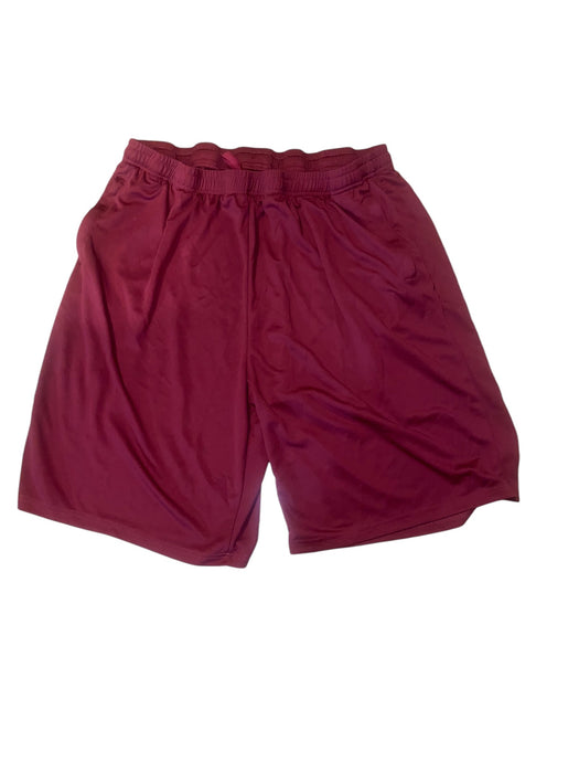 Letaotao Men's Mesh Basketball Athletic Shorts Burgundy (Size: XXL) NWOT