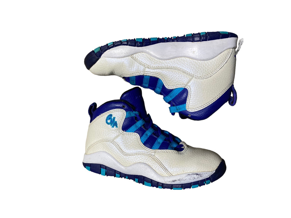 Air Jordan 10 Retro Charlotte Hornets Sneaker Shoes Toddler (Sz: 12c) 310807-107