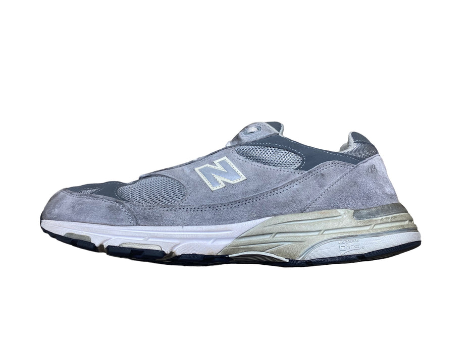 New Balance 993 Classic Grey White Running Shoes Men's (Size: 15 EE) MR993GL