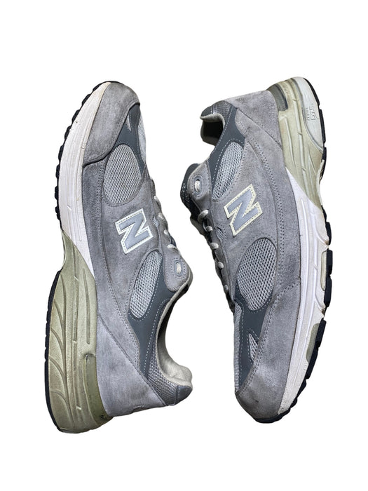 New Balance 993 Classic Grey White Running Shoes Men's (Size: 15 EE) MR993GL