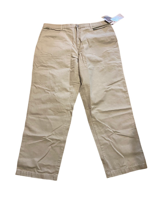 Columbia River Men's Lodge Fishtail Cargo Pants Beige (Size 42 x 32) NWT!