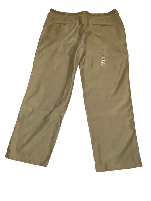 Columbia Mens Pleated Pioneer Ridge Zipper Cargo Pants Khaki (Size: 42 X 32) NWT