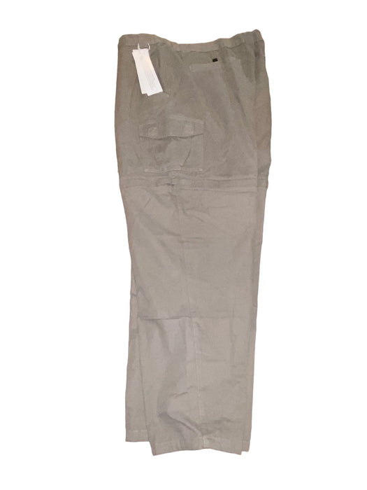 Sportif Men's Cotton Elastic Waist Zip-Off Cargo Pants Olive (Size: 42 x 32) NWT