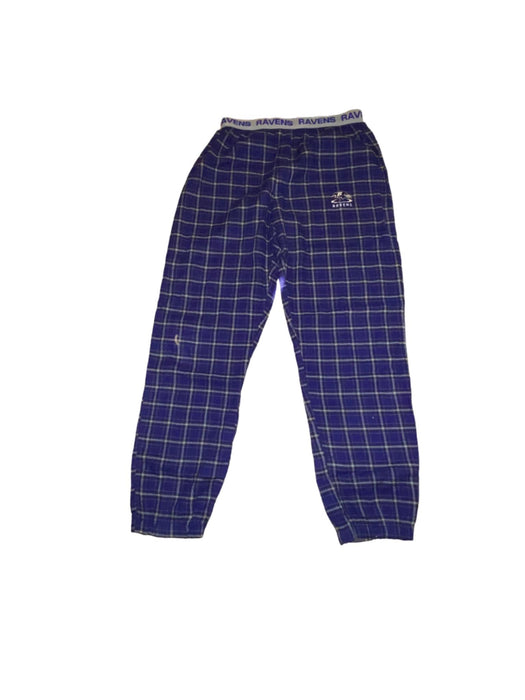 Baltimore Ravens Men's NFL Game Day Plaid Pajama Pants Purple (Size: M)