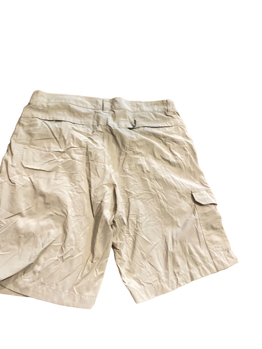 Columbia Sportswear Co Men's Nylon Hiking Cargo Shorts Beige (Size: 38 x 11)