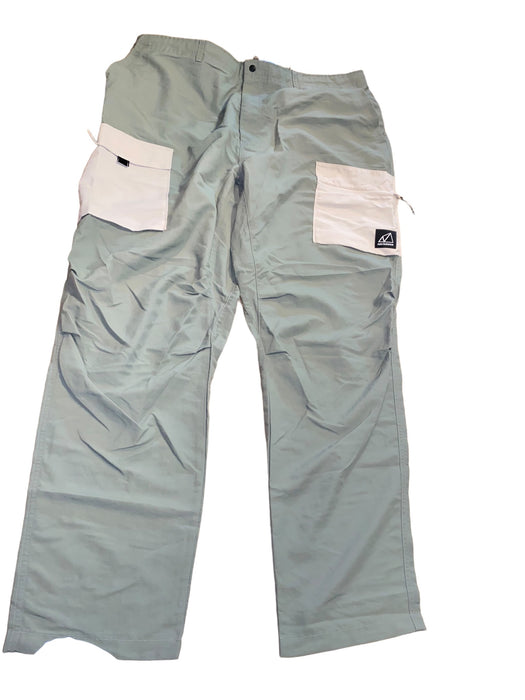 New Balance Men's Elastic Waist Polyamide Cargo Pants Olive (Size: 2XL)