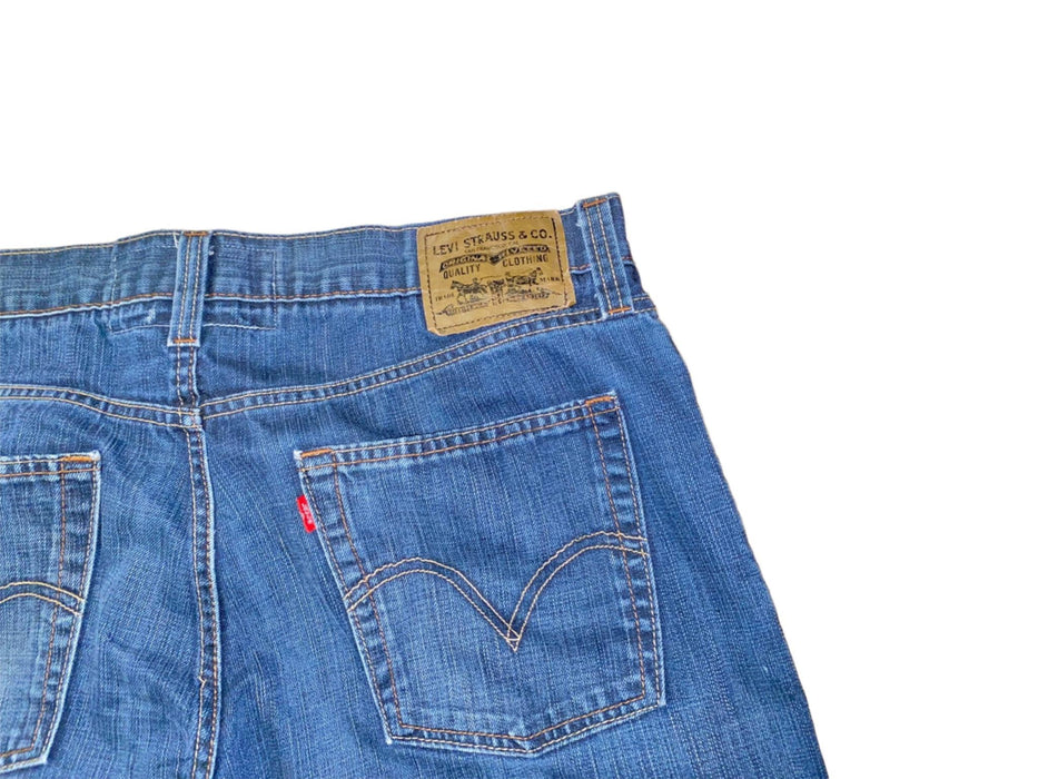 Levi's 514 Men's Original Slim Straight Fit Jeans Blue (Size: 36 x 31)