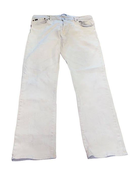 Polo Ralph Lauren Men's Straight Flex Light Wash Jeans Beige (Size: 36 x 30)