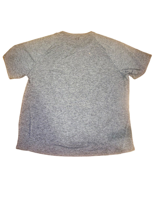 Under Armour Big Men's Tech T-Shirt Heather Gray (Size: 5XL)