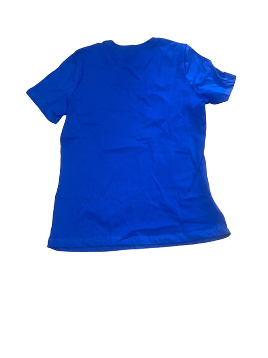 New York Giants NFL Team #15 Cutlets Women's Airlume Jersey Tee Blue (Size: S)